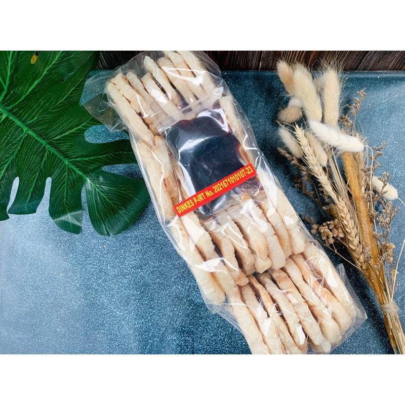 

Kerupuk panggang Gabus mini
