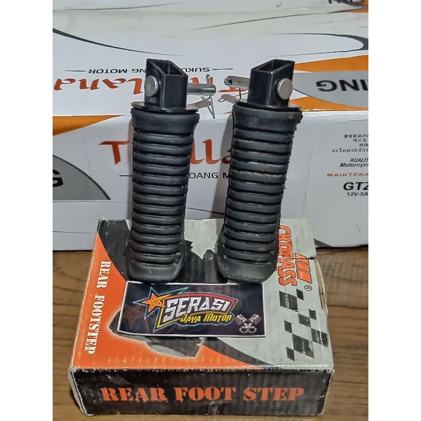 FOOT KARET STEP BELAKANG SUZUKI SATRIA 2T SHOGUN NEW