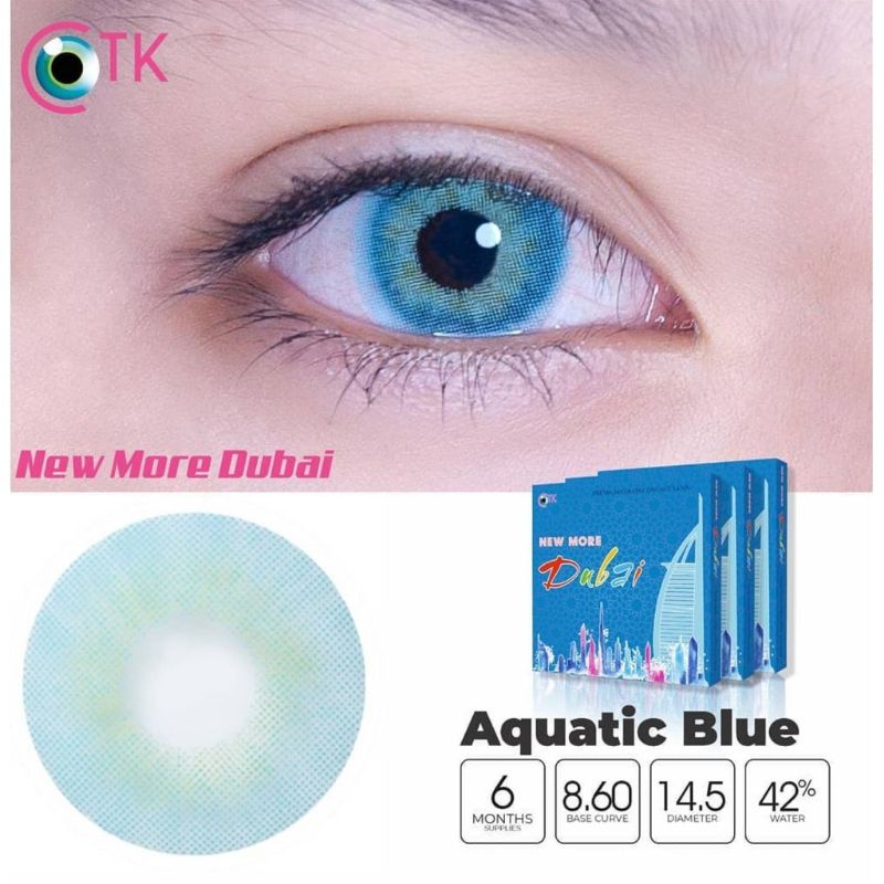 softlens warna Blue New More Dubai