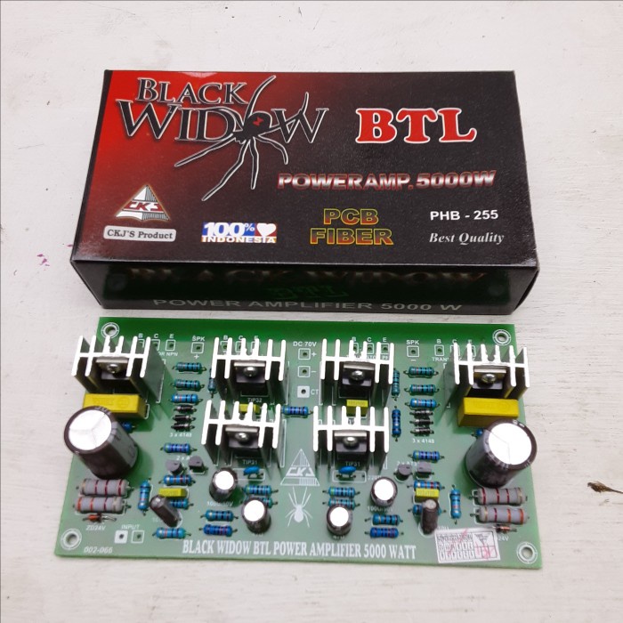 Kit Driver Power Mono BTL Black widow