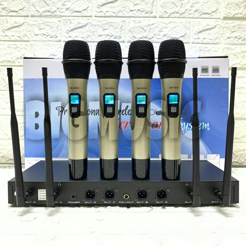 Mic Wireless Sennheiser EM 450 G3 Handheld