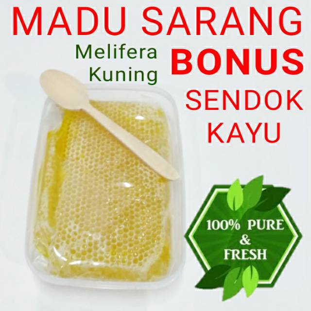 

Madu sarang asli / sarang madu murni / melifera kuning