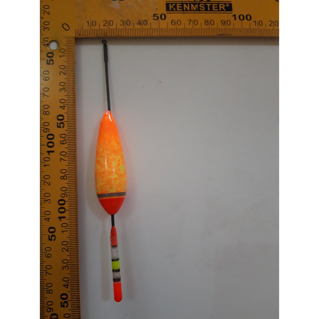 Pelampung / kambangan / kumbul pancing anti badai orange 7 cm