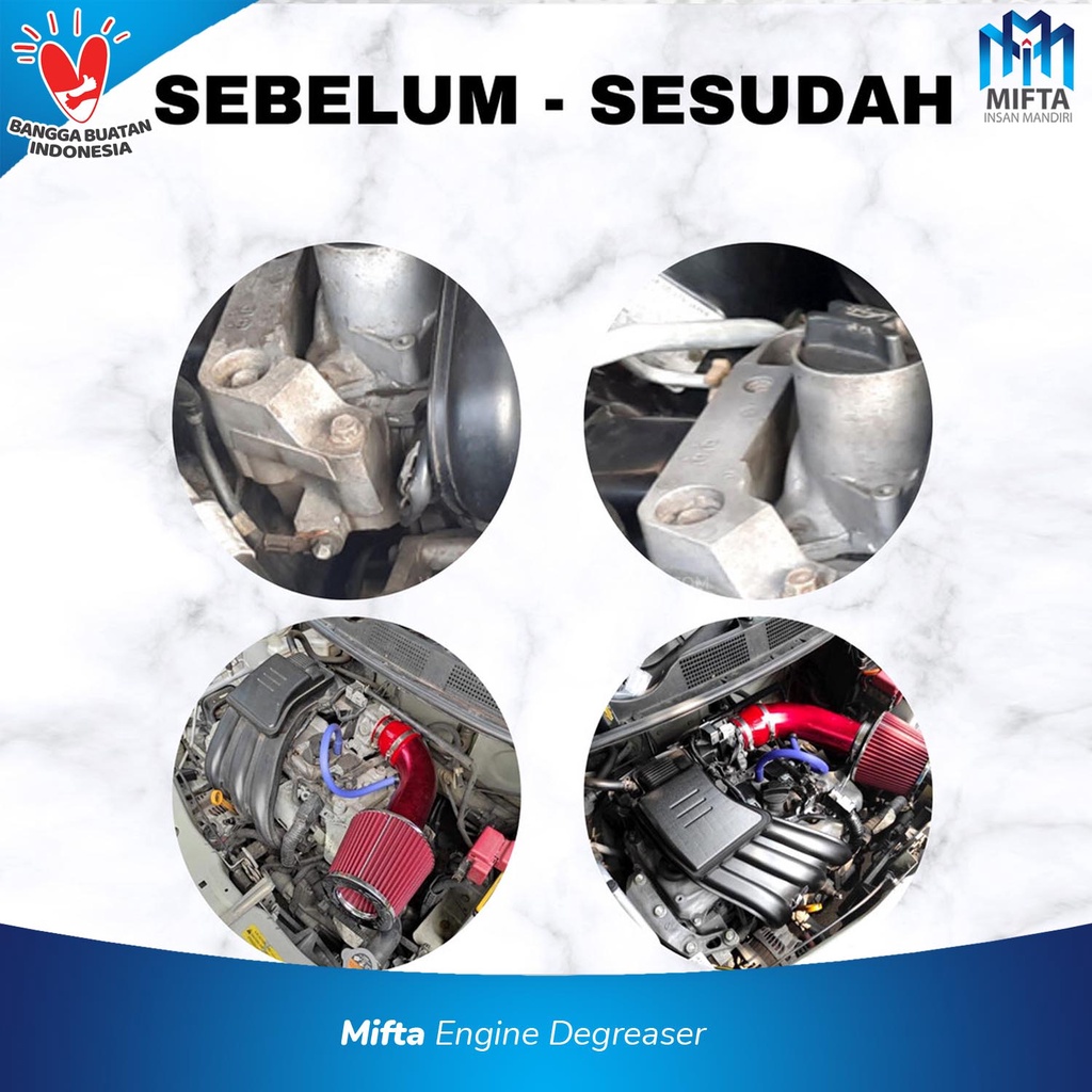 PEMBERSIH MESIN KENDARAAN / HELCY ENGINE DECERASER REFILL 1 LITER