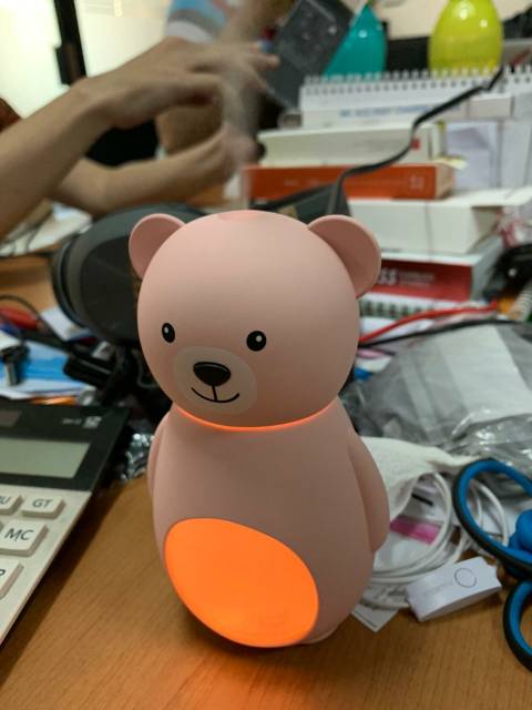 Bear Humidifier / Pelembab Udara / Diffuser Aroma Ultrasonic / Pengharum Ruangan