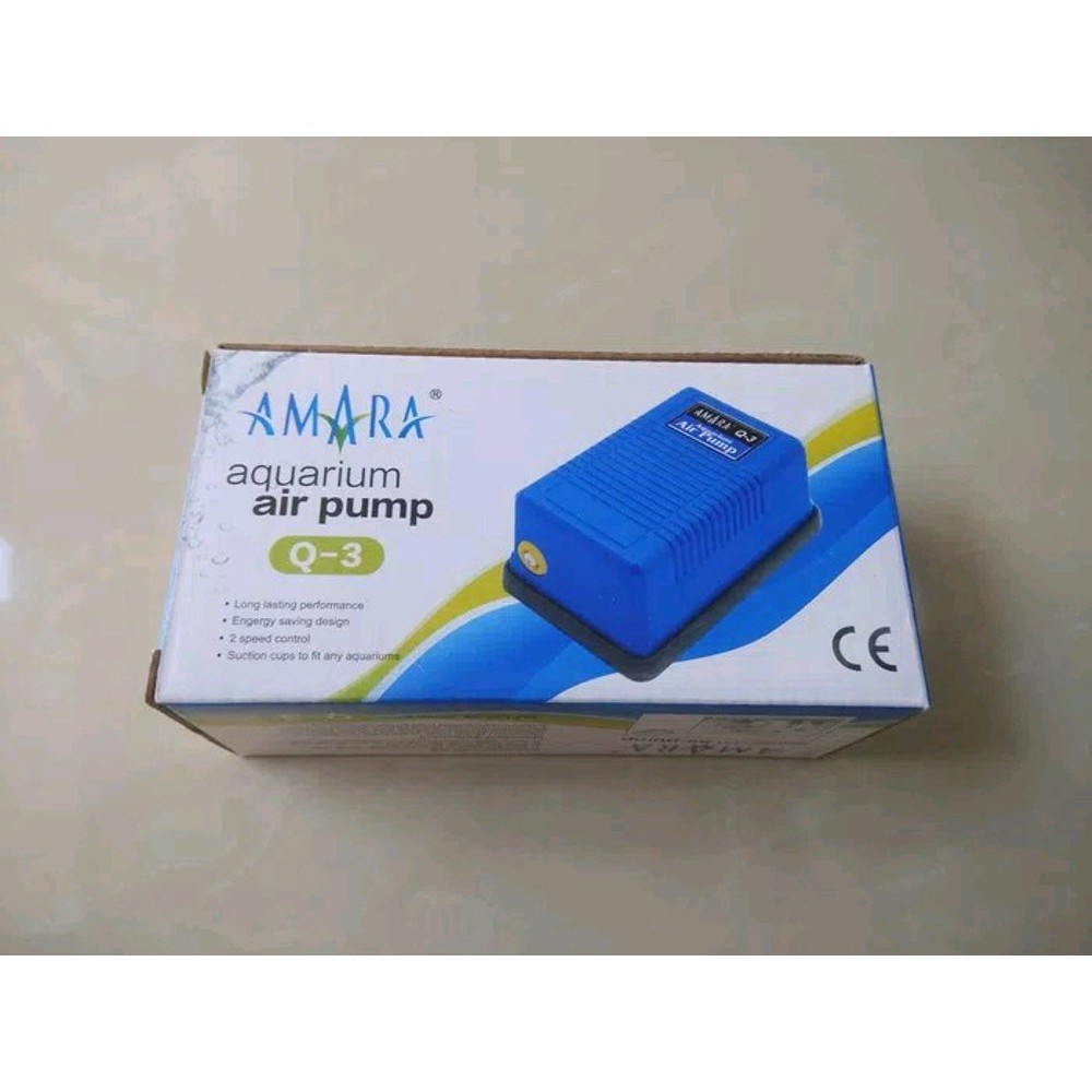 Pompa Mesin aquarium Akuarium Aerator Gelembung Udara Amara Q3