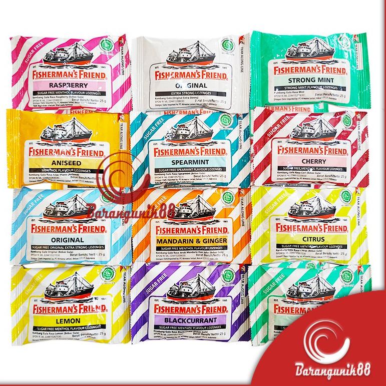 

[KODE RHBDH] Permen Fisherman's Friend Original 25 gram Aneka Rasa
