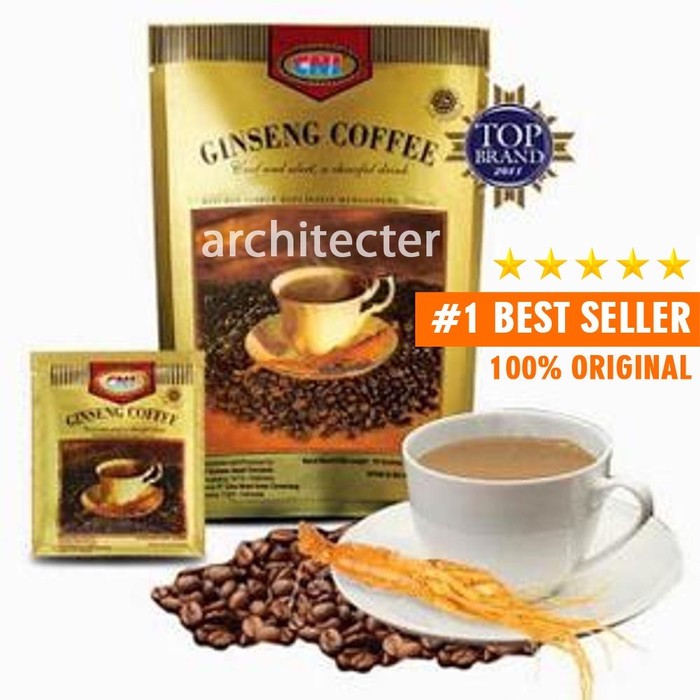 

Termurah GINSENG COFFEE CNI KOPI GINSENG ASLI ORIGINAL ISI 20 SACHET Special