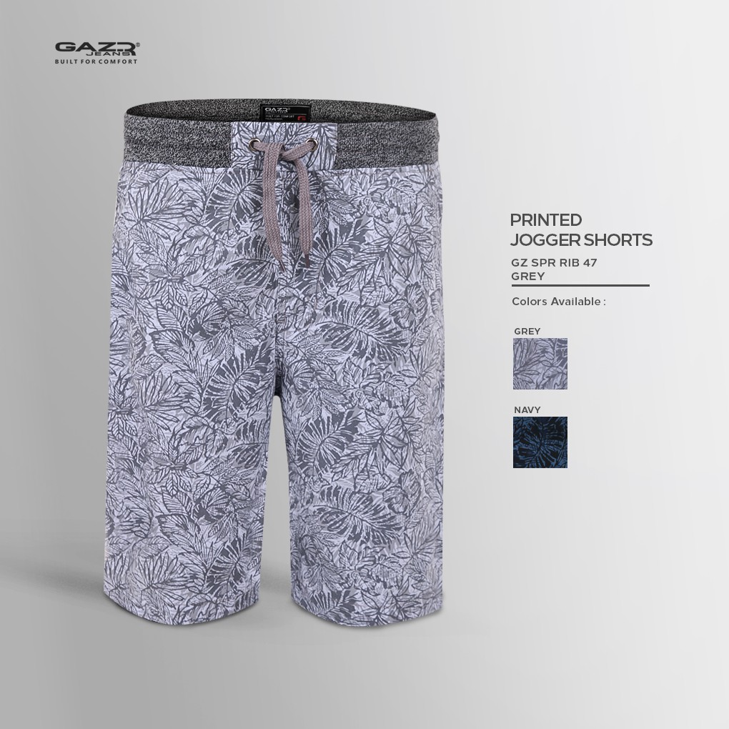 CELANA PRIA PENDEK ORIGINAL GAZR (SPR RIB 47)