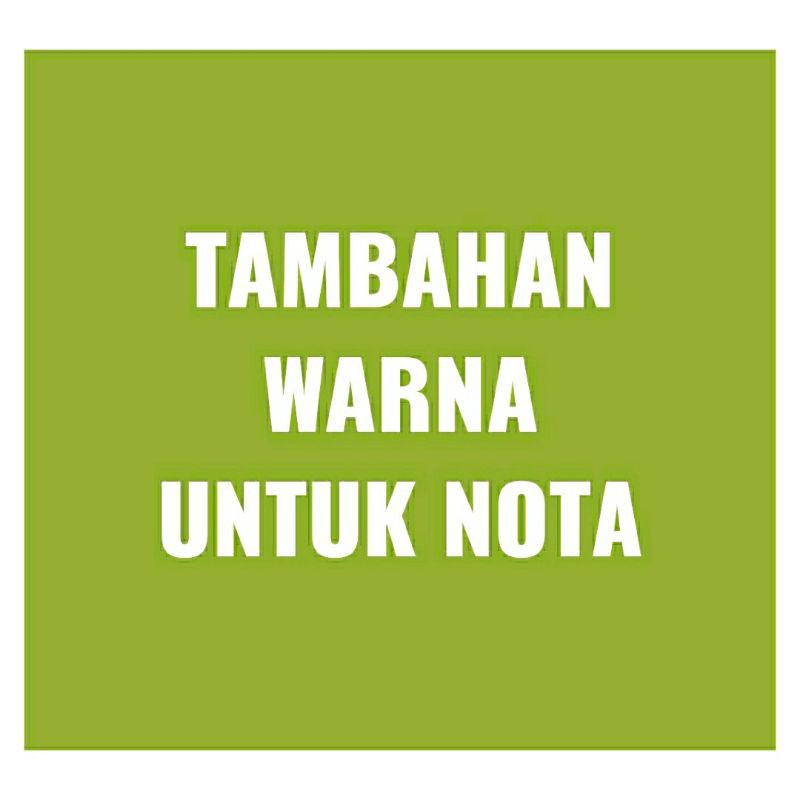 

Tambah 1 warna nota