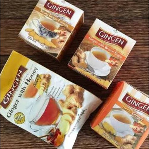 

Gingen Ginger with Honey Tea Teh Jahe Madu Minuman Sehat Thailand Impo