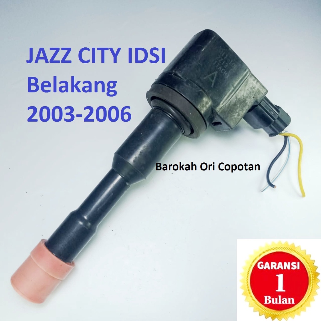 Coil Koil Honda Jazz City Idsi Belakang Dalam 8 busi CM11-108 copotan original 2003 2004 merah A