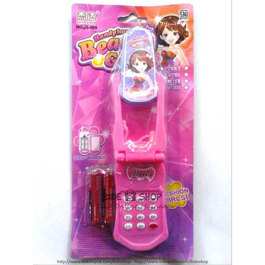 Mainan Handphone Lipat