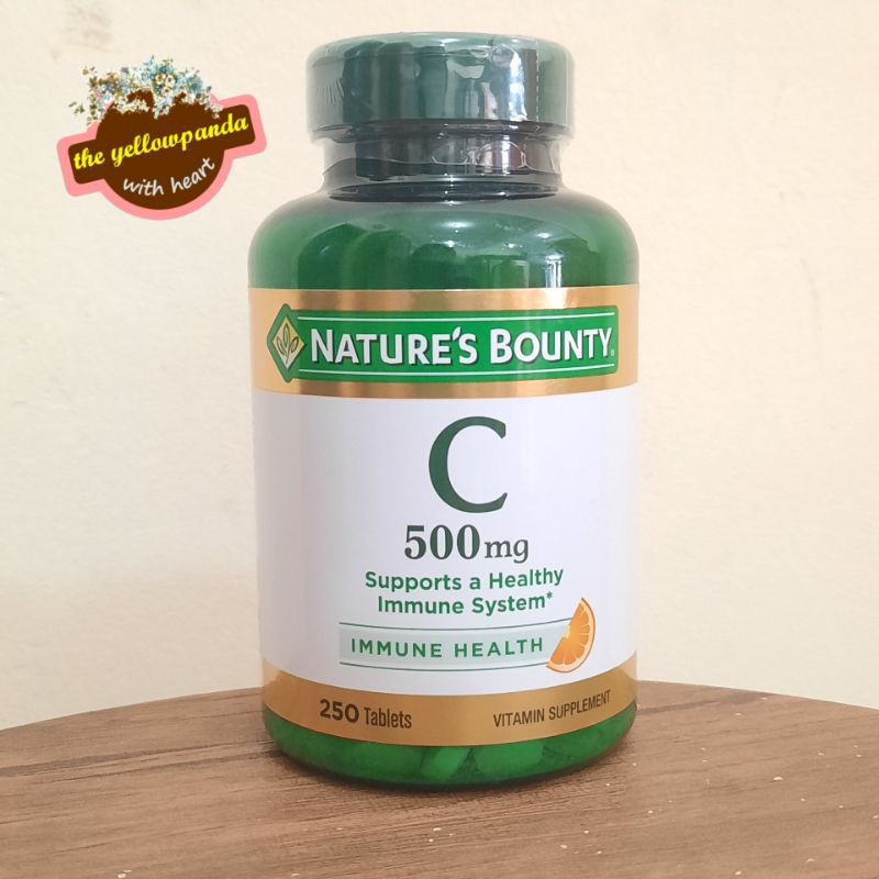 Nature's Bounty Vitamin C 500 mg 250 Tablet