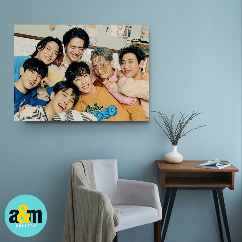 Poster Kayu GOT7 Hiasan Dinding Dekorasi Kamar I Poster Kayu K-POP Dekorasi Kamar - A&amp;M