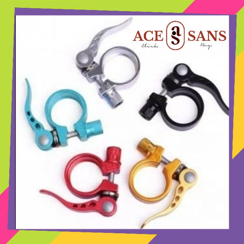 Penjepit Saddle Jok Sepeda Quick Release Clamp I Sadel Sepeda I Sadle Sepeda I Jok Sepeda I Sepeda