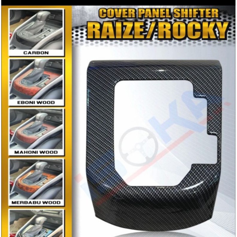 Cover Panel Shifter Raize Rocky Carbon