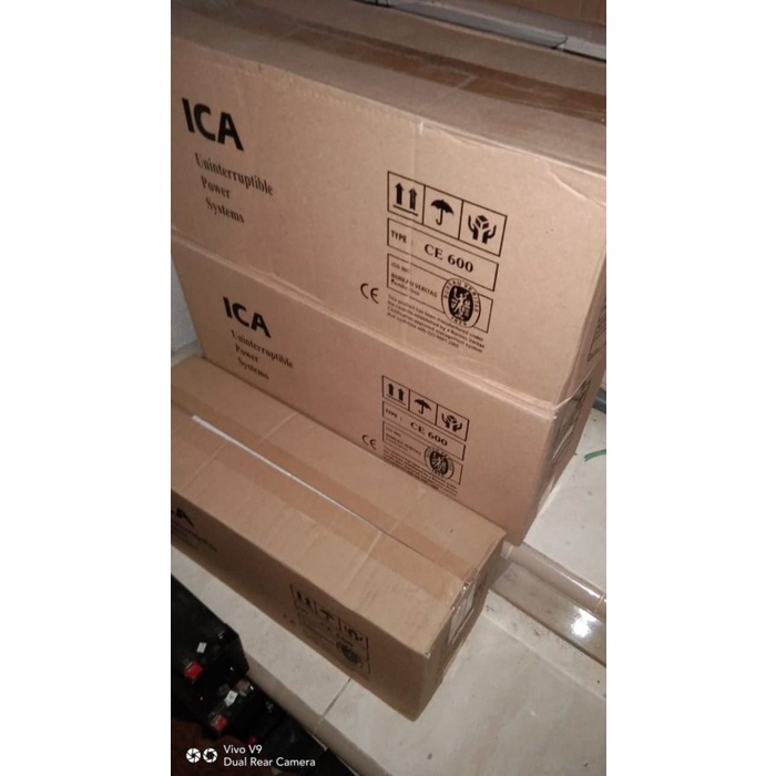 UPS ICA CE600 (600VA/300 Watt) STABILIZER+BACKUP PC|GARANSI RESMI