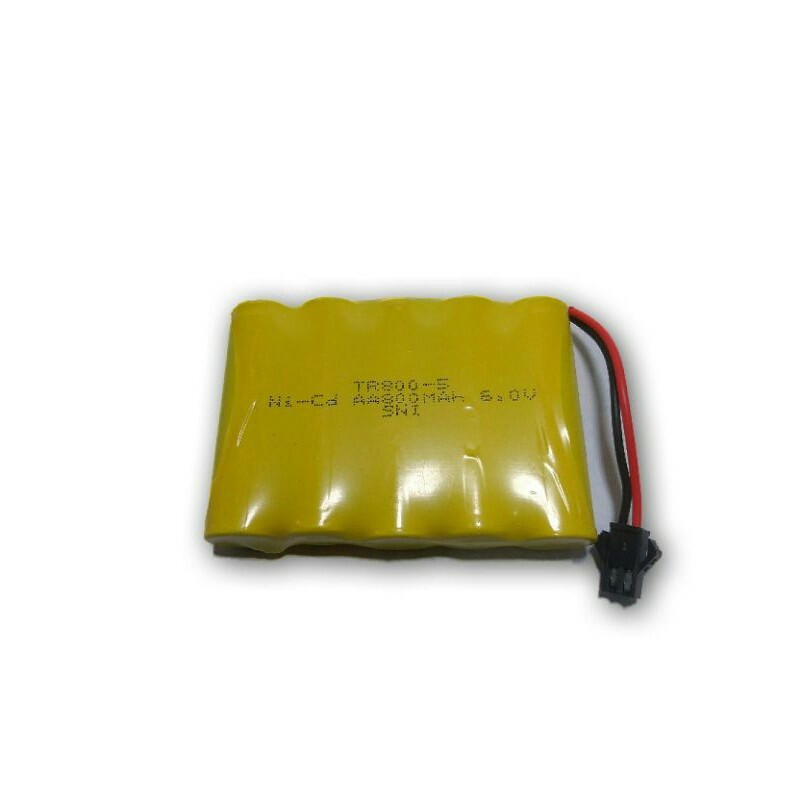 baterai rc 6 volt 800 mah