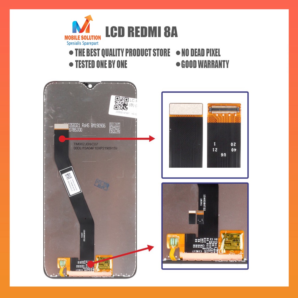 Grosir LCD Xiaomi Redmi 8a ORIGINAL 100% Fullset Touchscreen Garansi 1 Bulan + Packing / Bubbel
