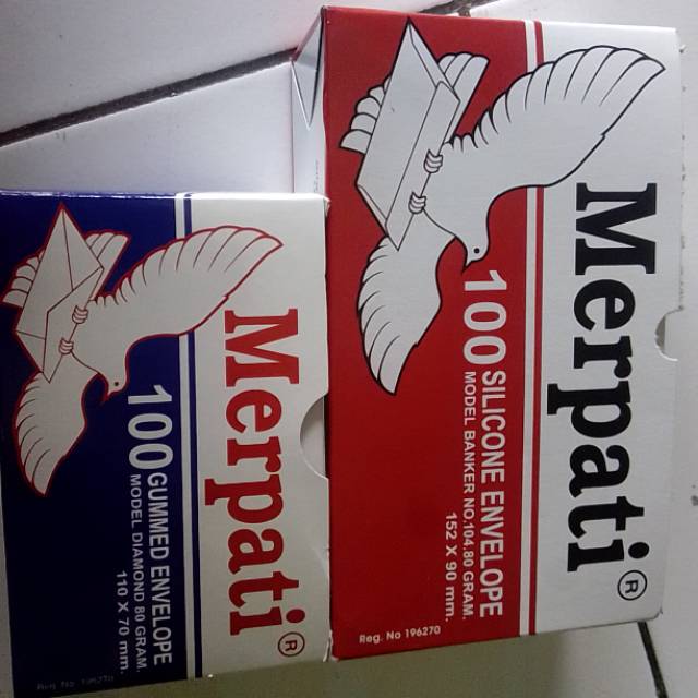 

Amplop kertas merpati