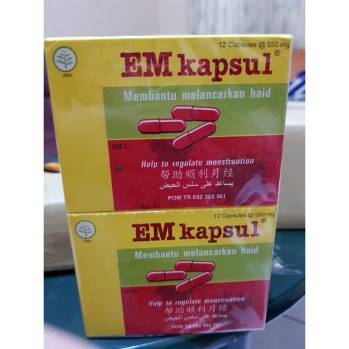 EM Kapsul 1 bx isi 12