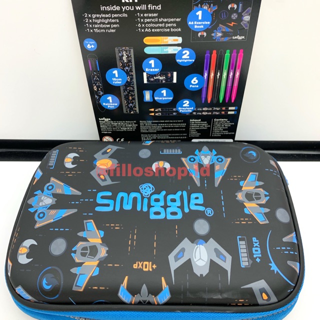 

Smiggle Pencilcase Hardtop Kit Original