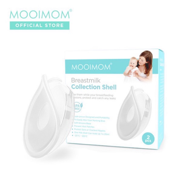 MOOIMOM Milk Collection Shell / Breast Shell (Penampung Asi)