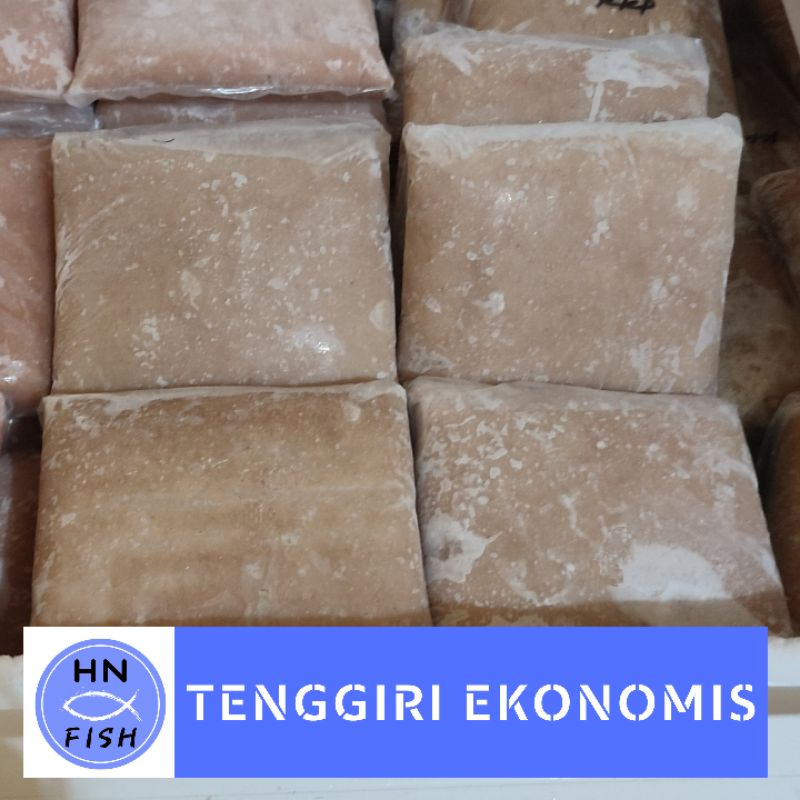 TENGGIRI GILING EKONOMIS 1 KG / IKAN GILING TENGGIRI / IKAN TENGGIRI GILING FRESH SEGAR MURAH / IKAN