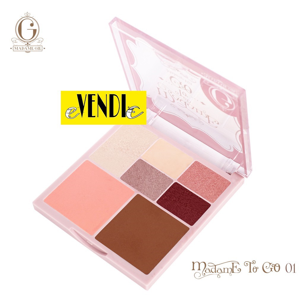 Madame Gie FACE PALLETE To Go - Face Pallete