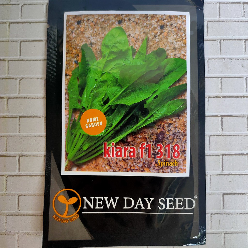 Benih Biji Bayam Jepang Horenso Kiara F1 318 (New Day Seed)