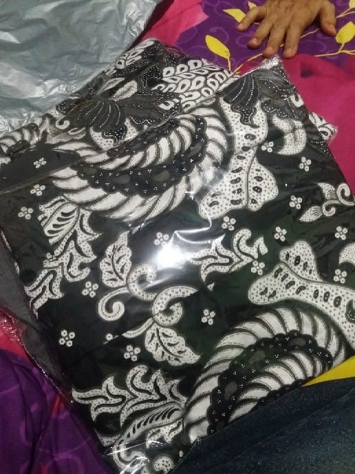 Batik Couple Keluarga Maura Sania Ruffle Ori Ndoro Jowi Dnt