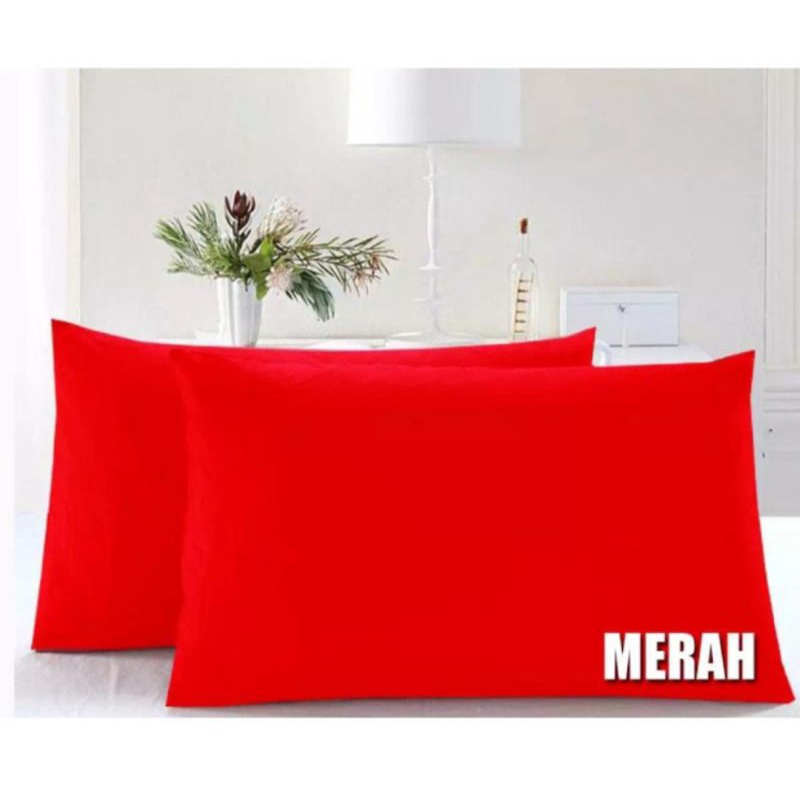 SARUNG BANTAL GULING MOTIF POLOS MURAH | SARUNG BANTAL POLOS UK 45X60