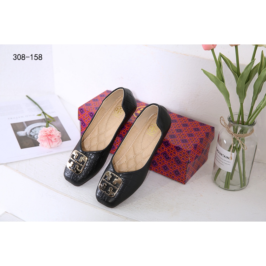 Tory Croco Flat Shoe #308-158