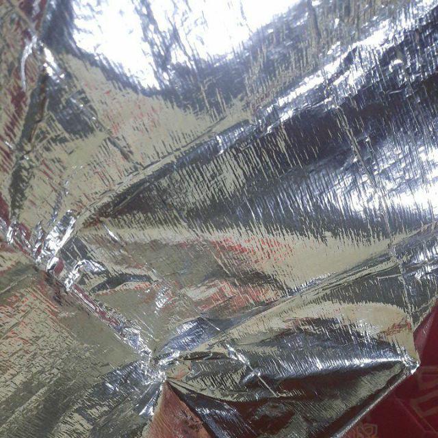 Aluminium Foil Single Per Meter/alum Foil/woven Single/peredam Panas/insulasi Aluminium/insulation
