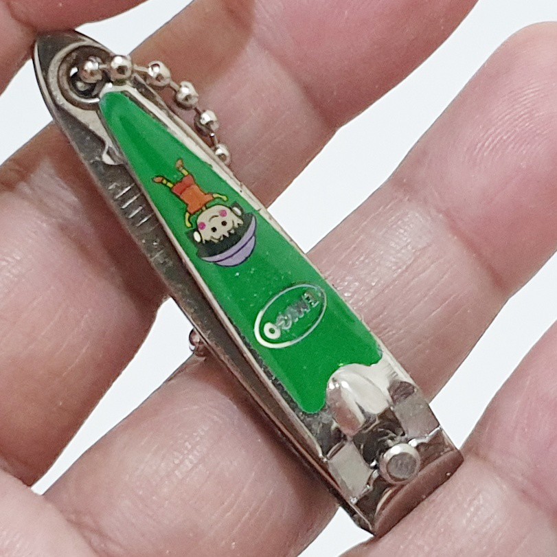 Gunting Kuku Karakter Anak Nail Clipper Mini Hadiah Souvenir Lucu dengan Gantungan - Gunting Kuku Mini Stainless Motif Lucu - Gantungan Gunting Kuku - Gunting Kuku Jepit - Potong Kuku