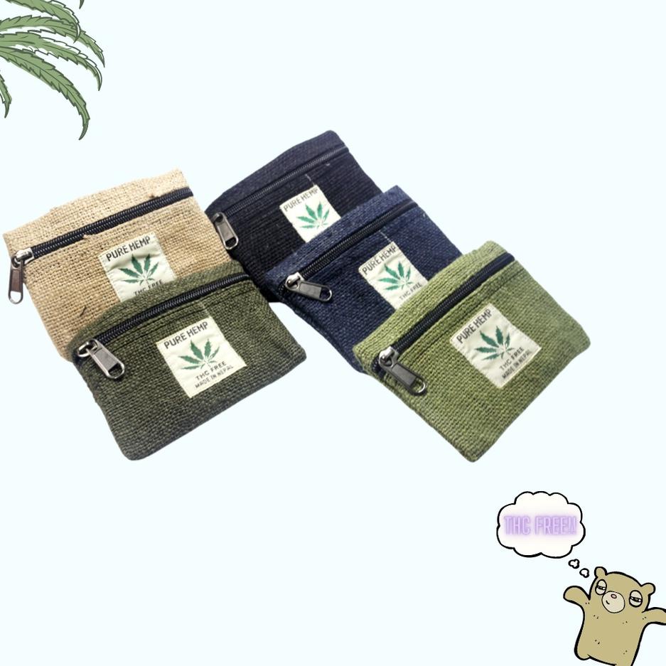 Tempat Kartu / Dompet mini Hemp - Hemp coin purse