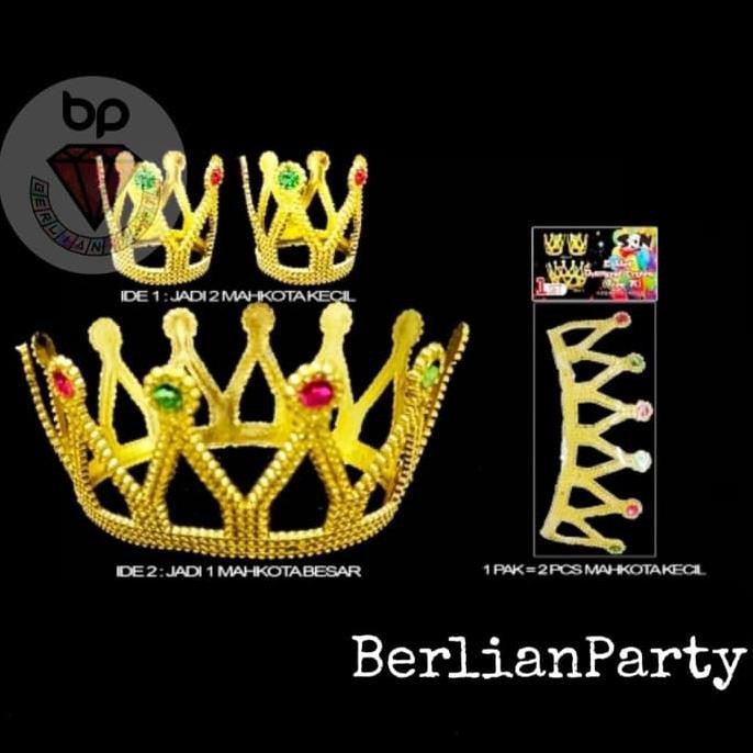 TERMURAH Mahkota Raja / Mahkota Ratu / crown / mahkota pesta VA46