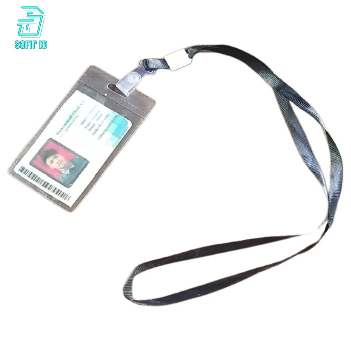 

Name Card Plastik+Tali/Set Name Tag Panitia/Plastik ID Card
