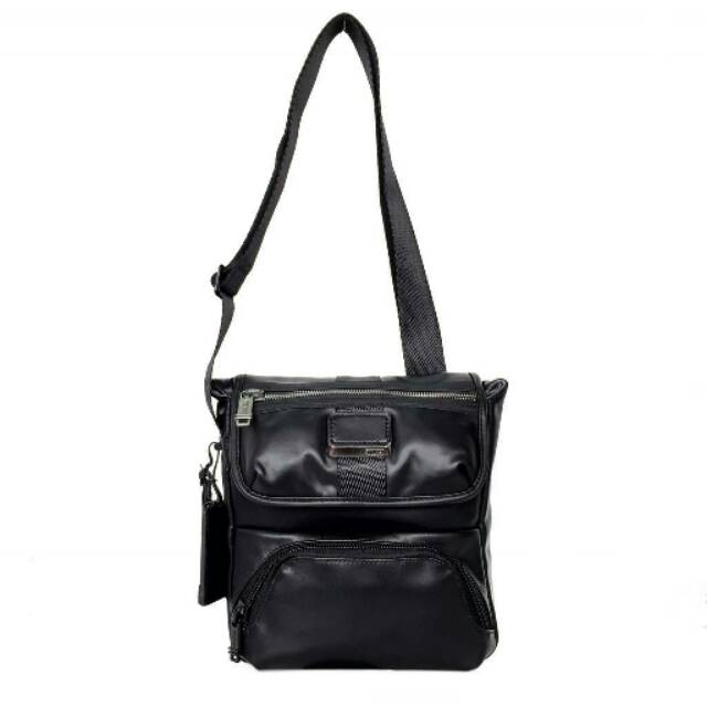 Tumi Alpha Bravo Leather Barstow tas selempang slingbag original authentic asli
