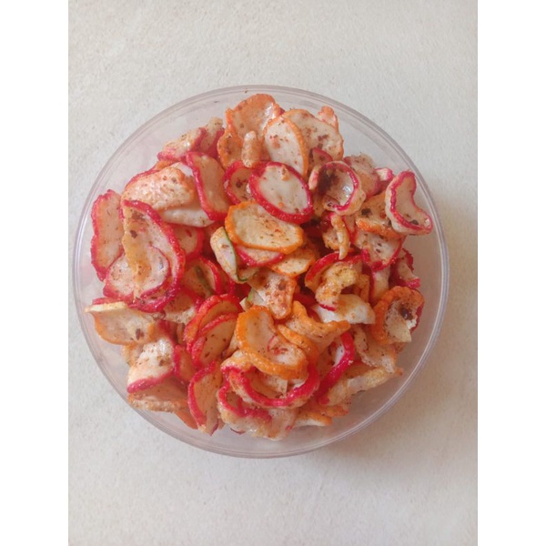 

KRUPUK SEBLAK PEDAS GURIH RENYAH 250gr