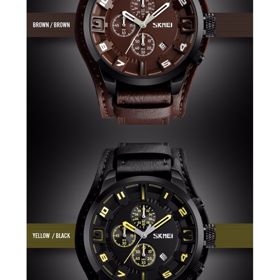 Jam Tangan SKMEI 9165 Fashion Chronograph