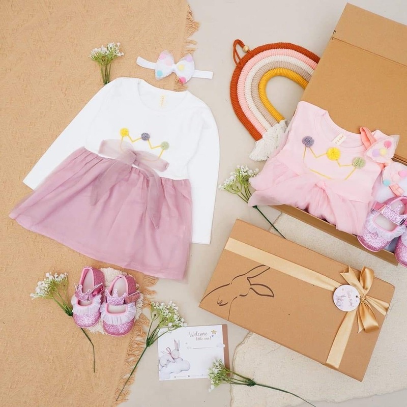 LIO036 Girls Baby Hampers 0-12 months/ Hampers bayi newborn/ Kado bayi/ baby girl gift set