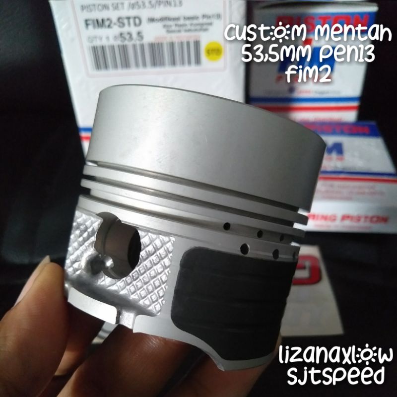 piston fim custom 53,5 mm pen13 mentah fim2