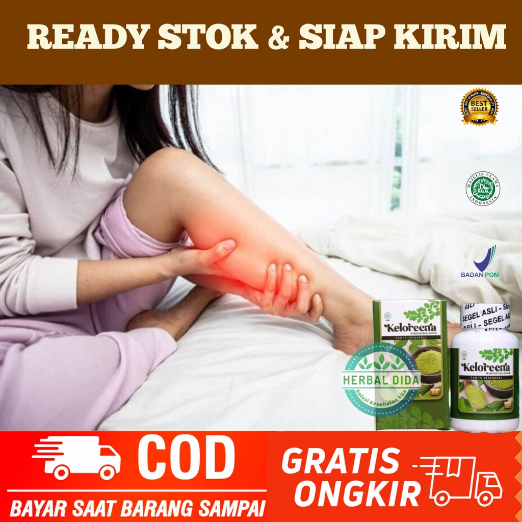KELOREENA 100% ORIGINAL BPOM, Obat Nyeri Otot Betis, Obat Herbal Nyeri Pada Betis, Obat Herbal Sakit
