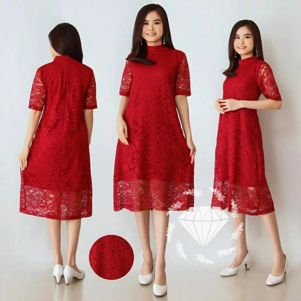 [Amalia Fashion] Devita Dress | Dress Wanita | Baju Wanita |Atasan Wanita | Casual Dress