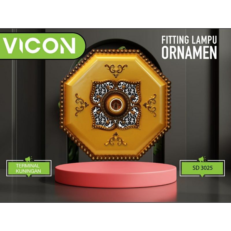 Fitting Lampu Ornamen "VICON"