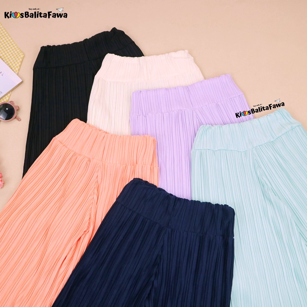 Kulot Jane uk 2-10 Tahun / Celana Polos 3per4 Anak Perempuan Bawahan Pendek Pants Harian Murah