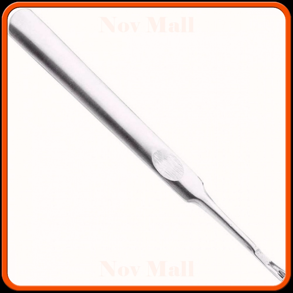 Alat Pencabut Kulit Mati Kutikula Nail Spoon Stainless Steel MU122