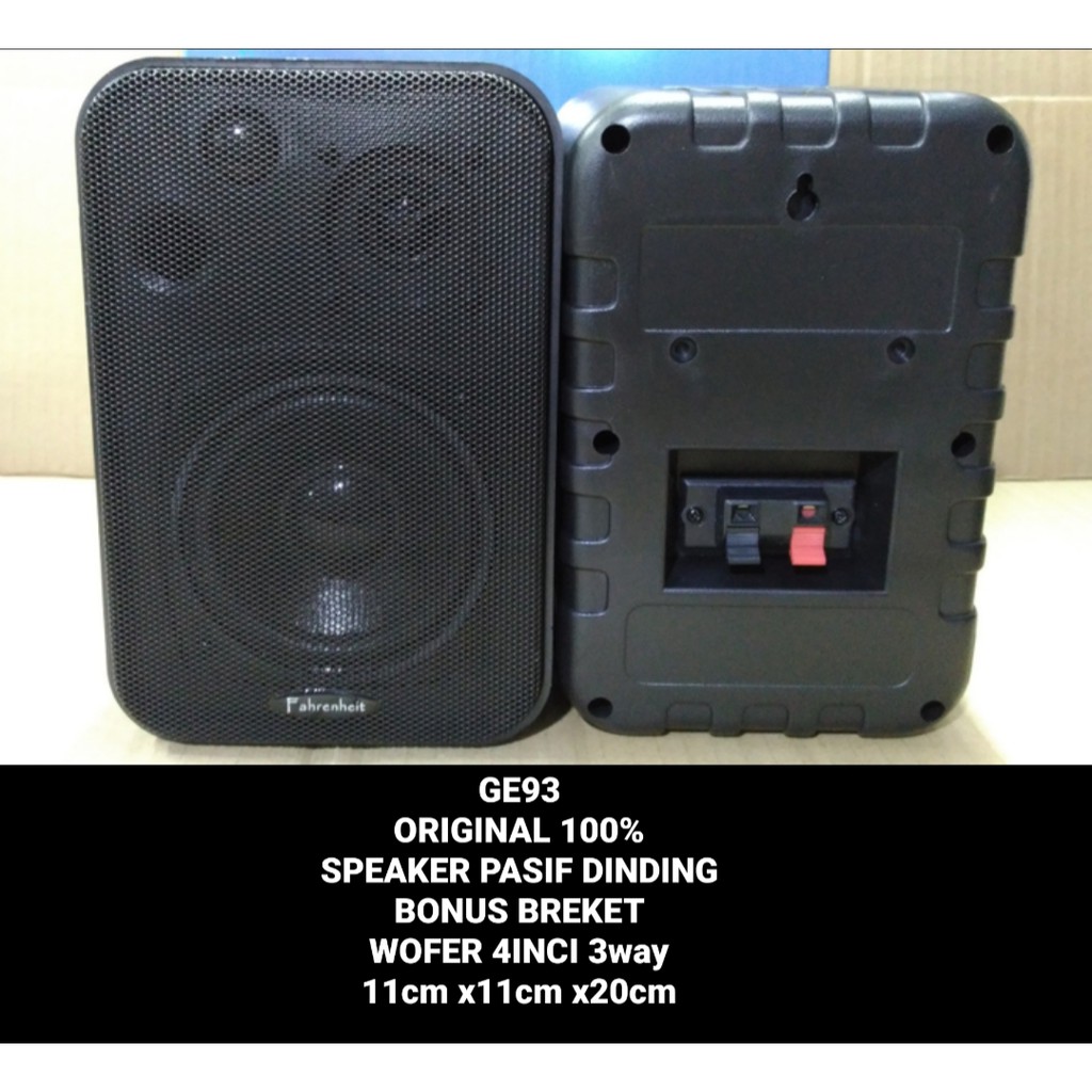 G93 Original Speaker gantung spk dinding pasif PASSIVE ori karaoke vokal audio tembok vocal spk sound musik pro sound asli loudspeaker dome tweter   GARANSI UANG KEMBALI JIKA TERBUKTI TIDAK ORIGINAL  BONUS GANTUNGAN DINDING  1set 2buah Speaker box set ,su